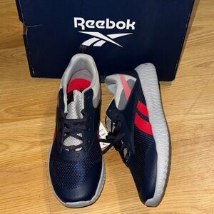 Reebok Size 7 NEW Flexagon Energy 1 Blue Red Athletic Shoes sneakers